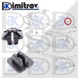 Щипка спойлер предна броня Volkswagen Golf II Jetta Polo Seat Ibiza Inca Cordoba Щипка спойлер предна броня Volkswagen Golf II Jetta Polo Seat Ibiza Inca Cordoba